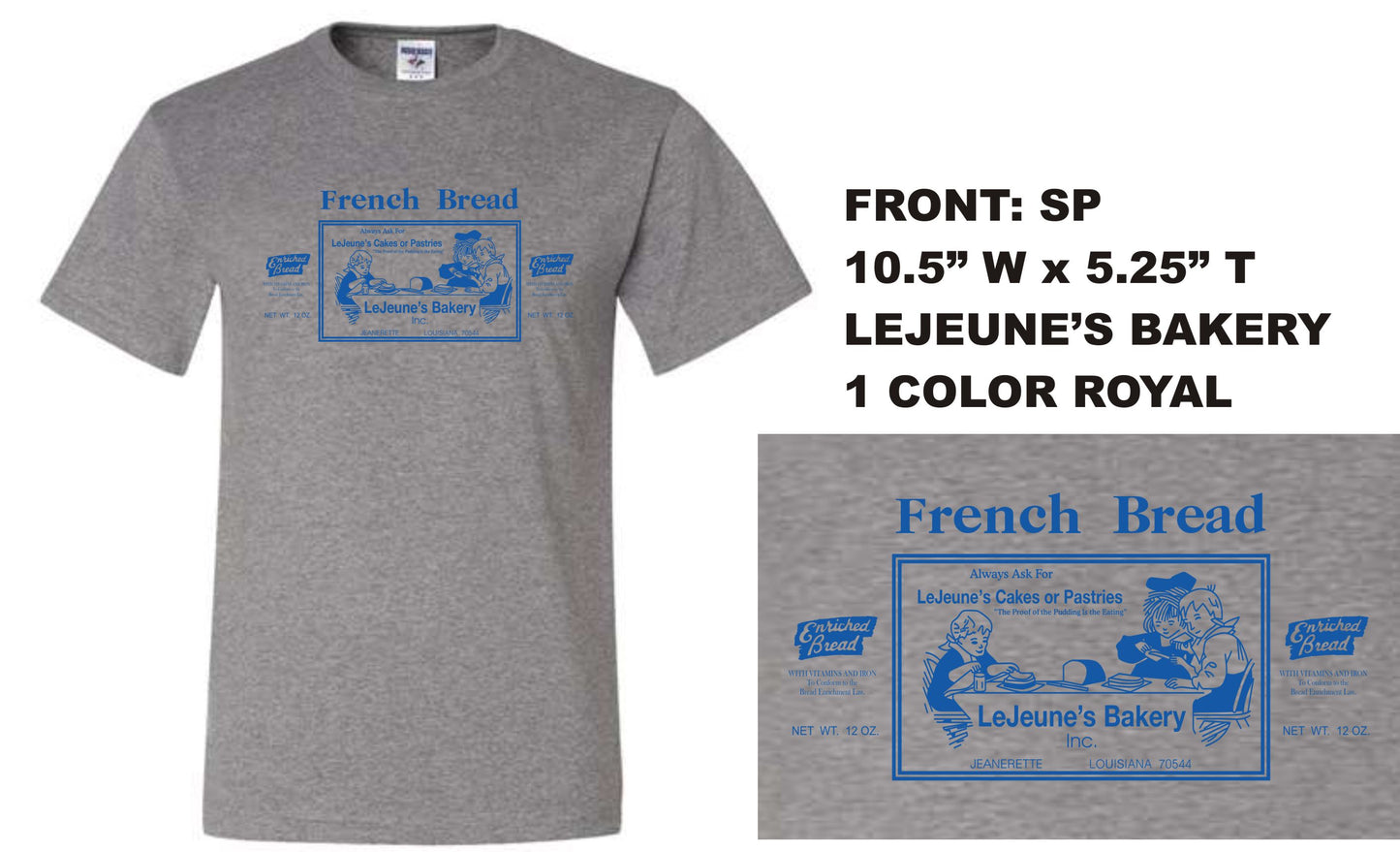 LeJeune's Logo T-Shirt